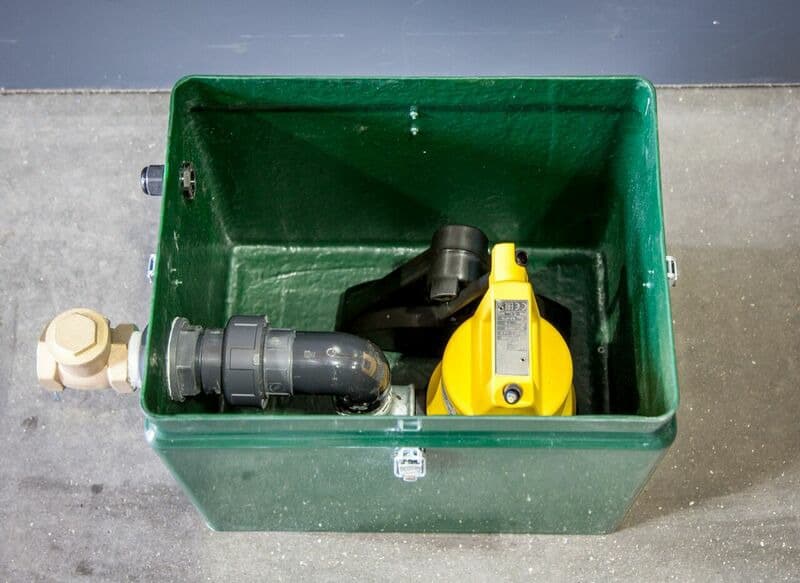 Drain Minor automatic grey water lifting station for domestic and light commercial use